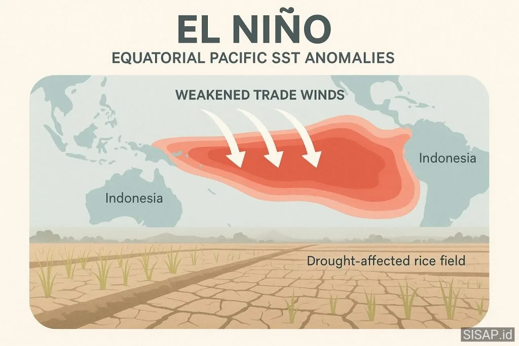 Fenomena El Nino: Mekanisme, Dampak, Risiko, Mitigasi