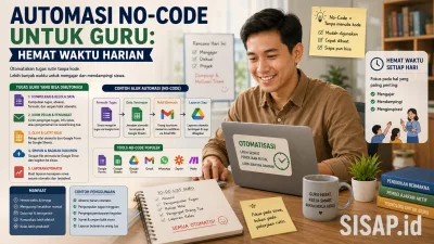 Automasi No-Code untuk Guru: Hemat Waktu Harian