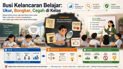Ilusi Kelancaran Belajar: Ukur, Bongkar, Cegah di Kelas